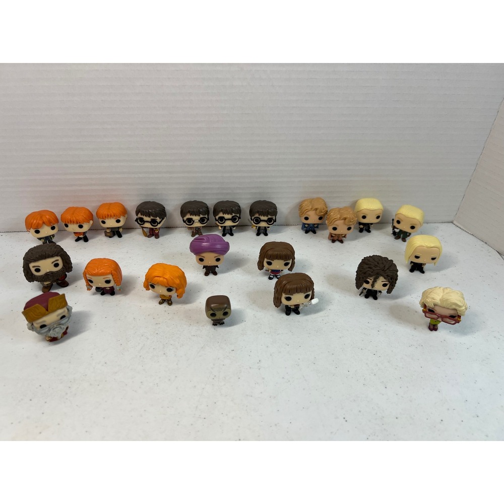 Funko Harry Potter Mystery Minis Pocket Pop Vinyl Figure Lot of 21 Hagrid Ron